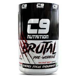 C9 Nutrition Brutal Pre-Workout | 200mg Caffeine