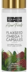 Kapiva flaxseed omega-3 60 cap